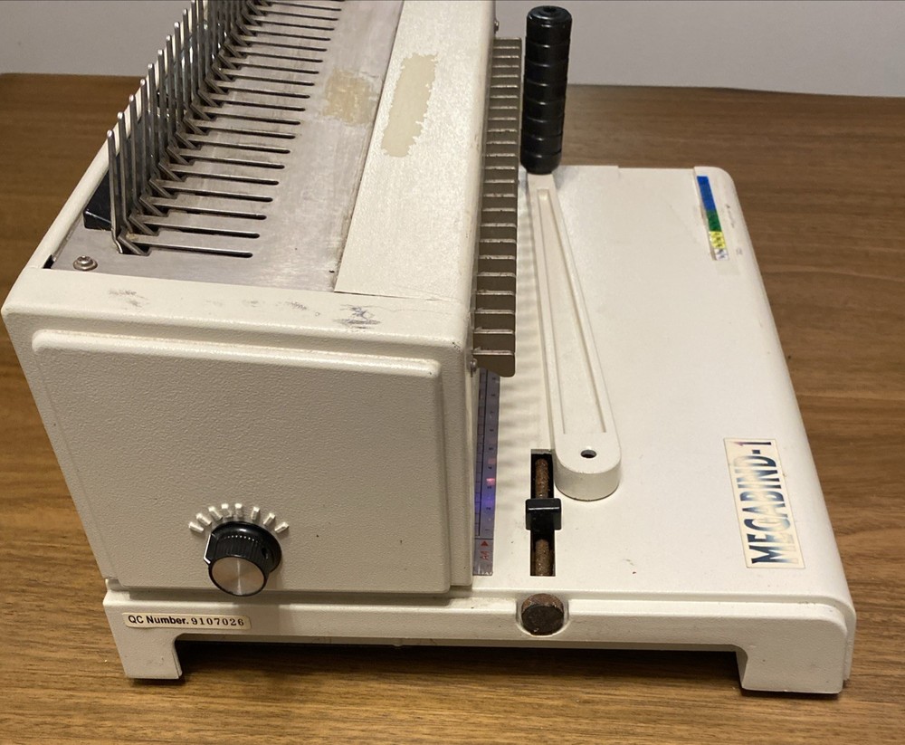 Akiles Megabind-1 Comb Binding Punch & Opener (READ DESCRIPTION)
