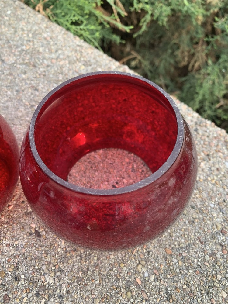 Railroad Lantern Red Globes