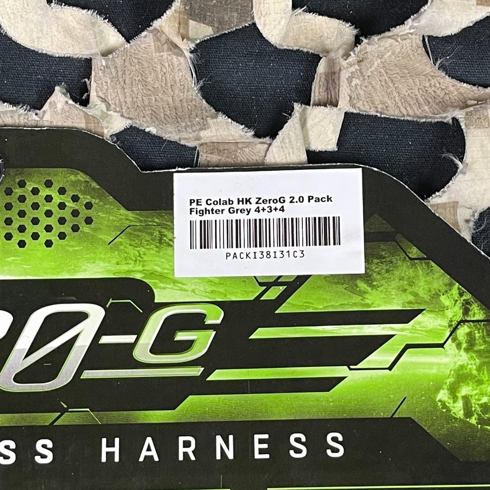 NEW Planet Eclipse Zero-G 2.0 4+3+4 Paintball Harness - Fighter Grey