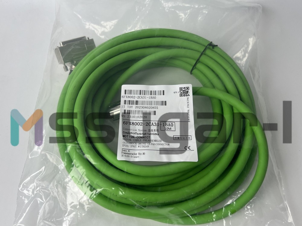 New In Box SIEMENS 6FX8002-2CA31-1BA0 Encoder Cable 10M