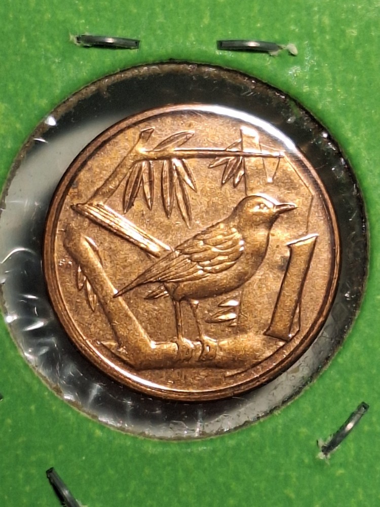 1992 Cayman Islands 1 Cent, Nice Condition!