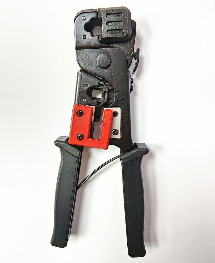 InstallerCCTV Network Crimper, Telephone Ethernet Cable Stripper Cutter