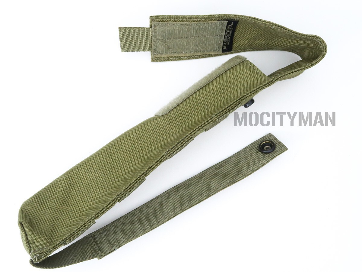 Bellum Designs Pop Up Flare Pouch Khaki USA Made