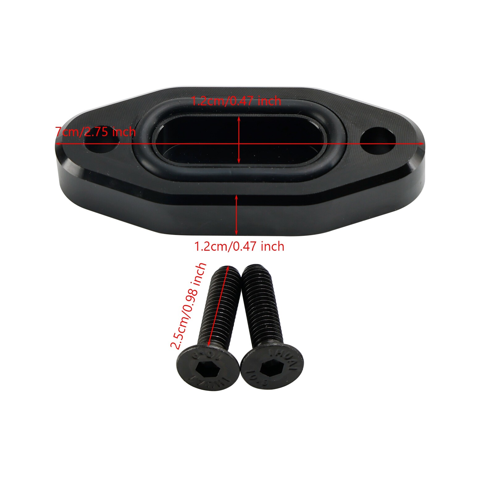 LS Oil Cooler Block Off Plate For GM LS Series LSX LS1 LS2 LS3 LS6 LQ4 V8 97-23