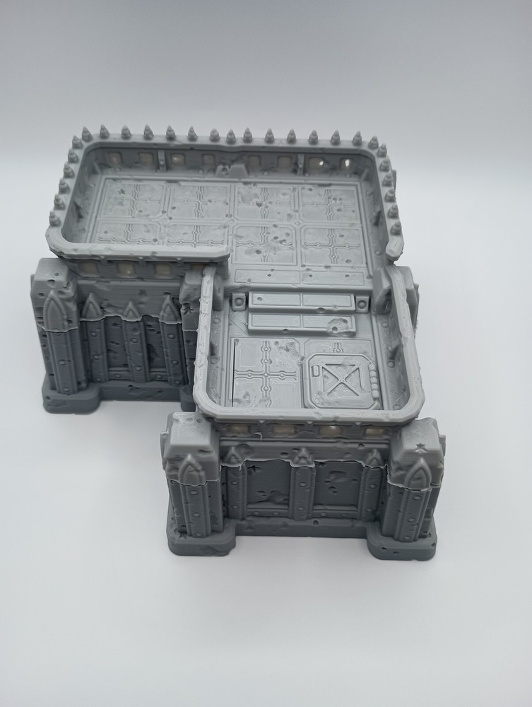 Gothic Sector 75 Sci-Fi Bunker Terrain (32mm Scale) [PTO]
