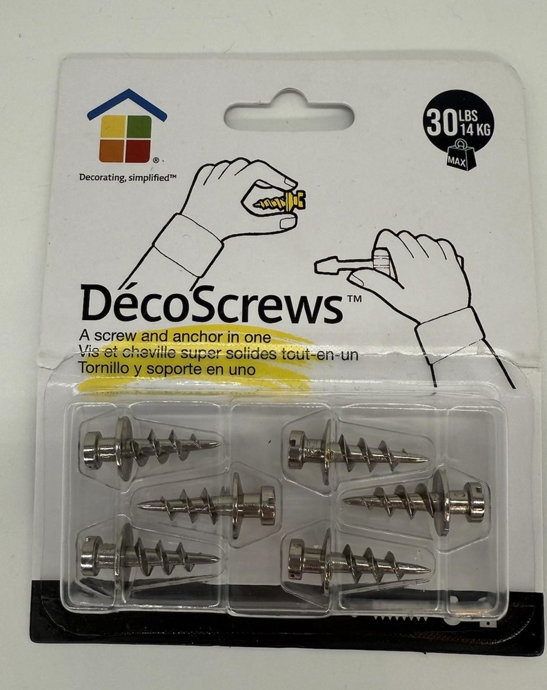 DecoScrews - Innovative Screw and Anchor Set