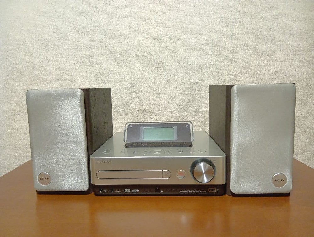 SONY CMT-E300HD HDD CD Mini Component Stereo System w/Remote Tested Japan