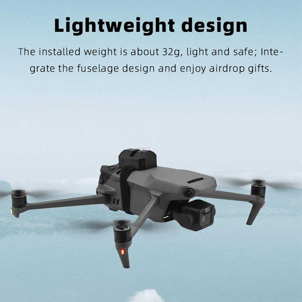 164Ft Drone Airdrop System, 2.4G Drone Clip Remote Control Object Launcher, H...