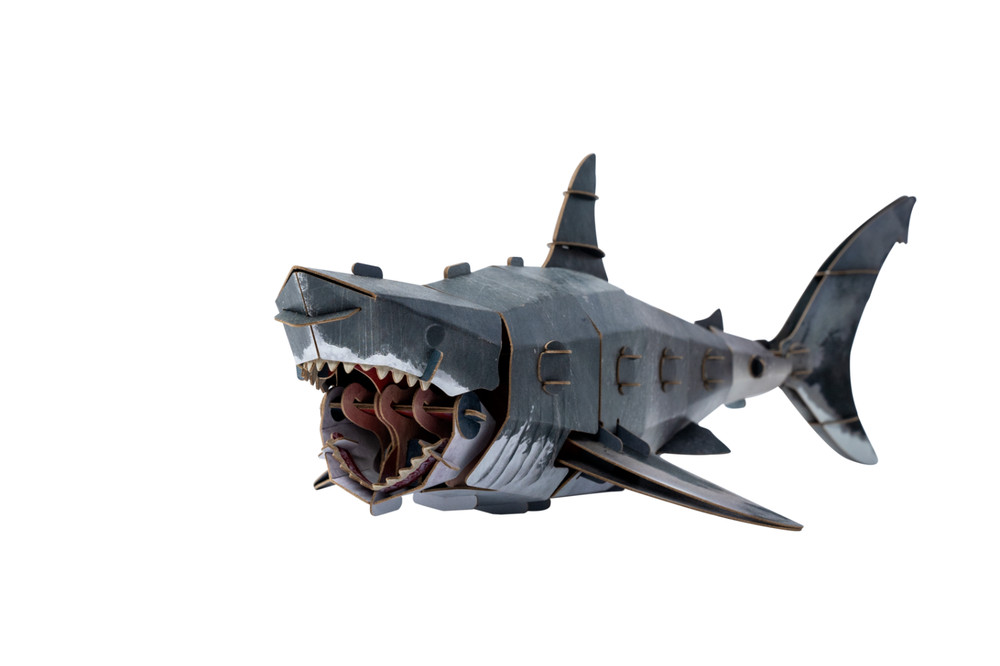 Makebug B0010 Great White Shark Paper Model Kit