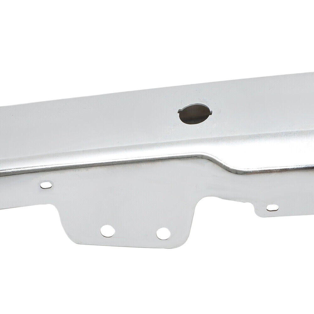 Front Bumper Face Bar w/ Sensor Hole Chrome For 2022-2026 Chevy Silverado 1500