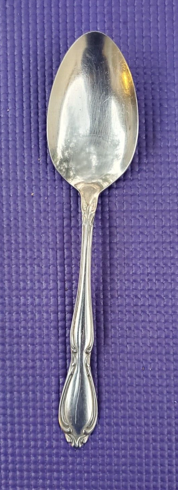 Oneida Community CANTATA Glossy Stainless Serving Spoon 8 3/8"