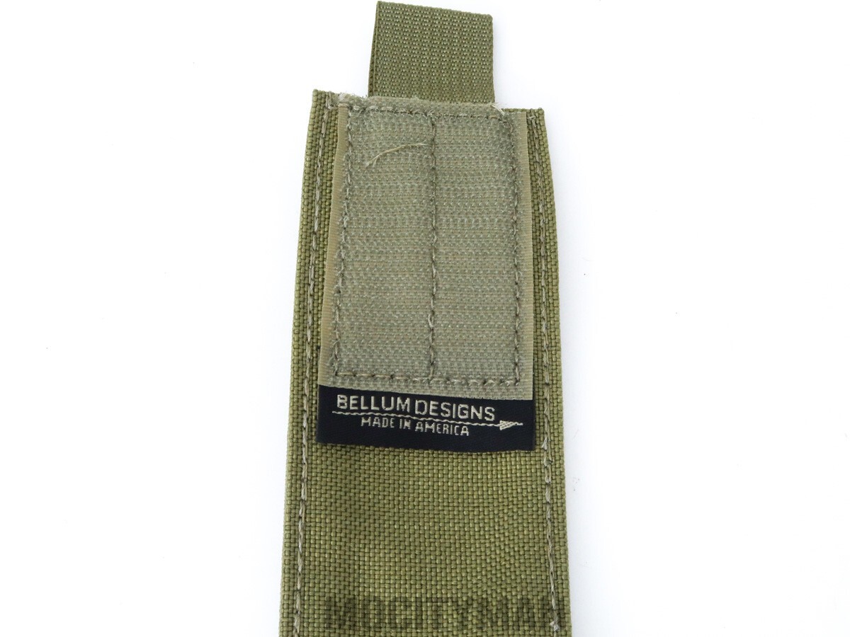 Bellum Designs Pop Up Flare Pouch Khaki USA Made