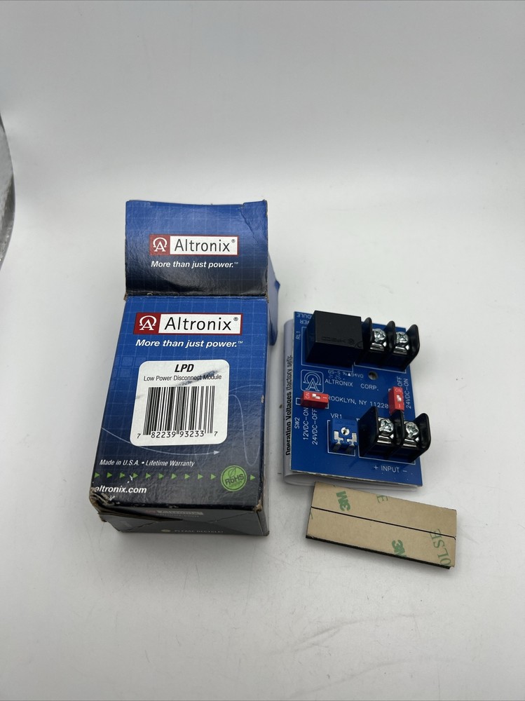 Altronix LPD Low Power Disconnect Module LPD