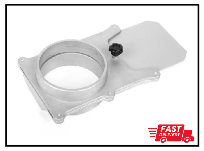 4 In. Locking Aluminum Blast Gate for Dust Collection Systems