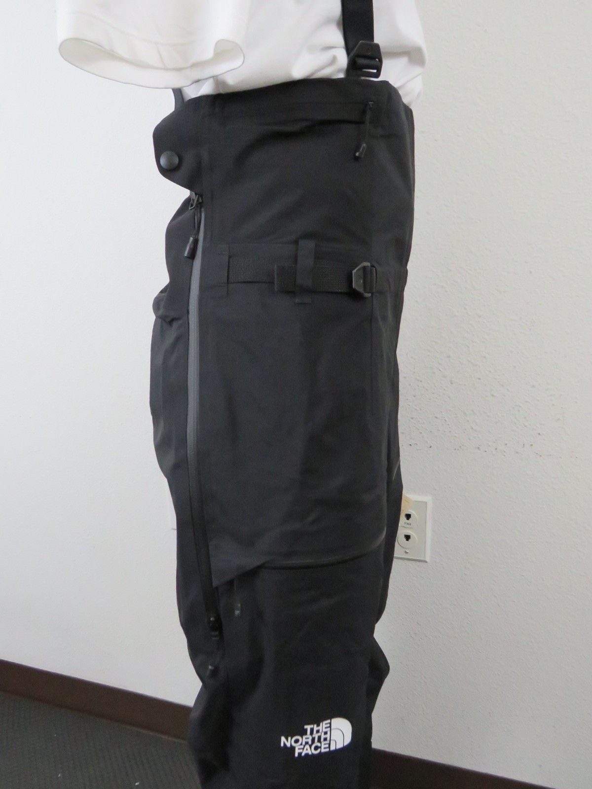 Womens The North Face Pumori GTX GORE TEX Waterproof Shell Ski Bibs Pant Black