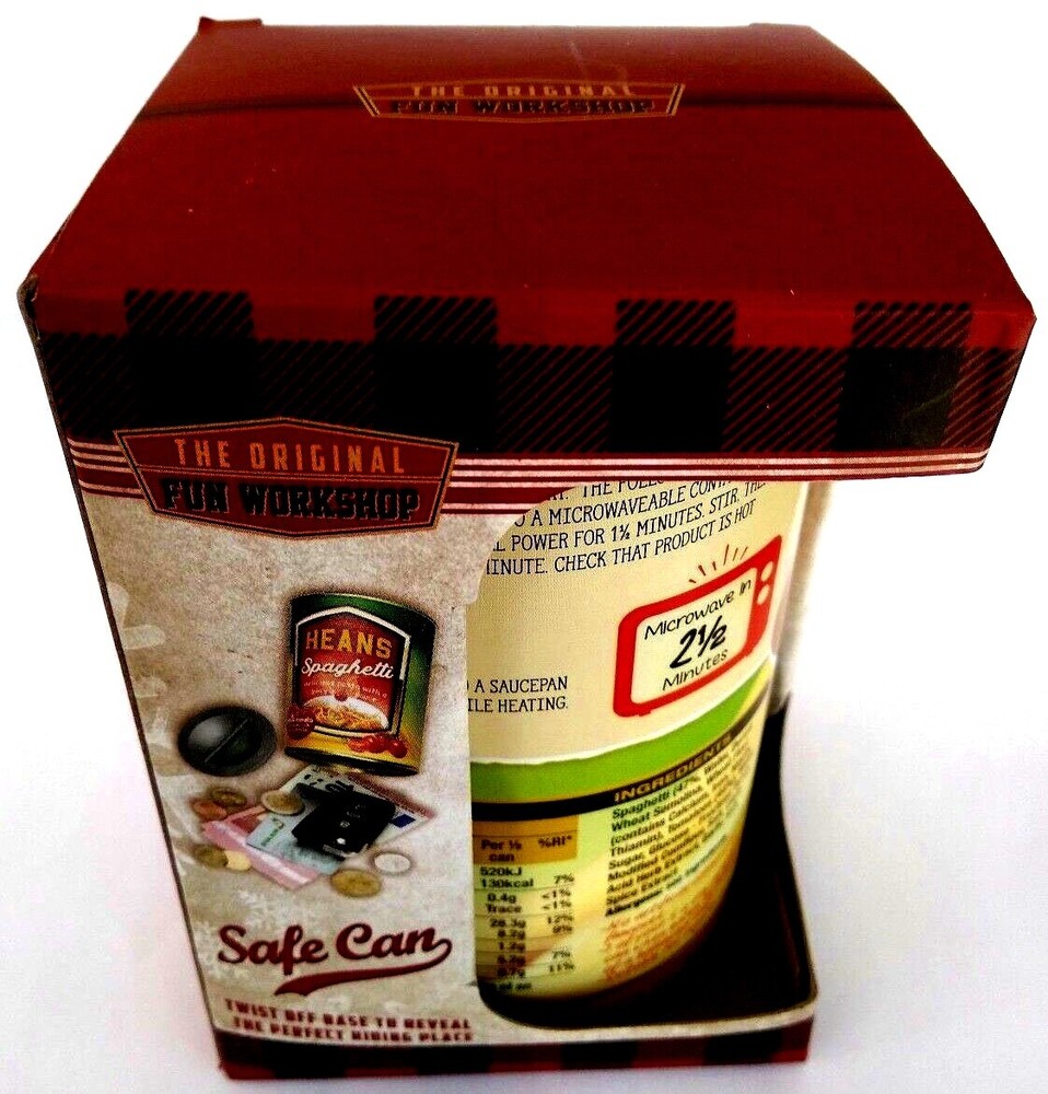 HEANS CLASSIC SPAGHETTI THE ORIGINAL FUN WORKSHOP SAFE CAN