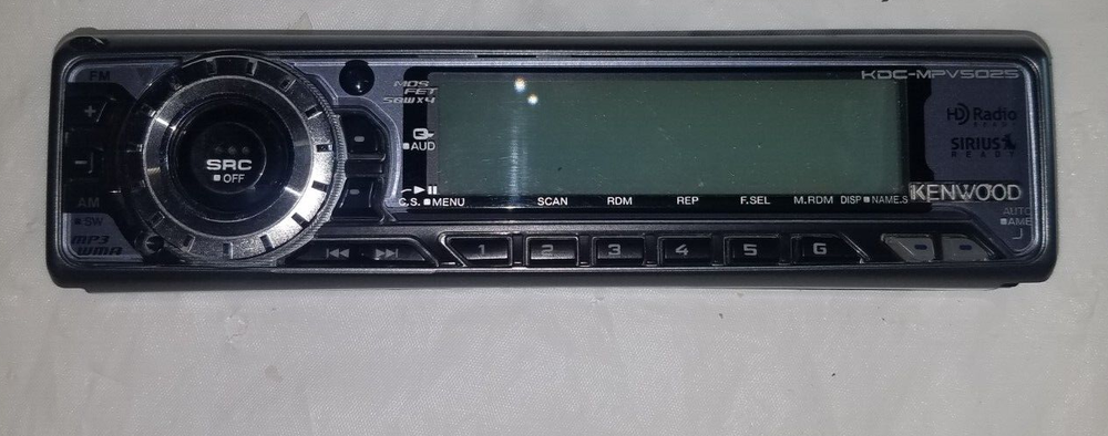Kenwood KDC -MPV5025 head unit faceplate