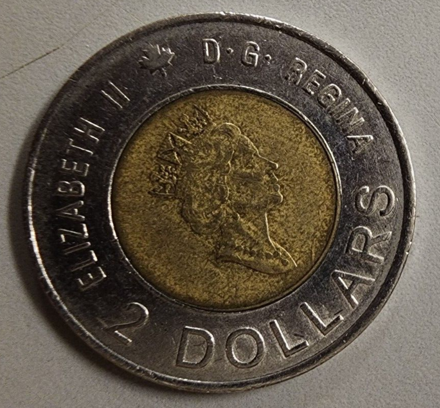 2000 Canada $2 Toonies Knowledge Queen Elizabeth (2 Dollar) Coin