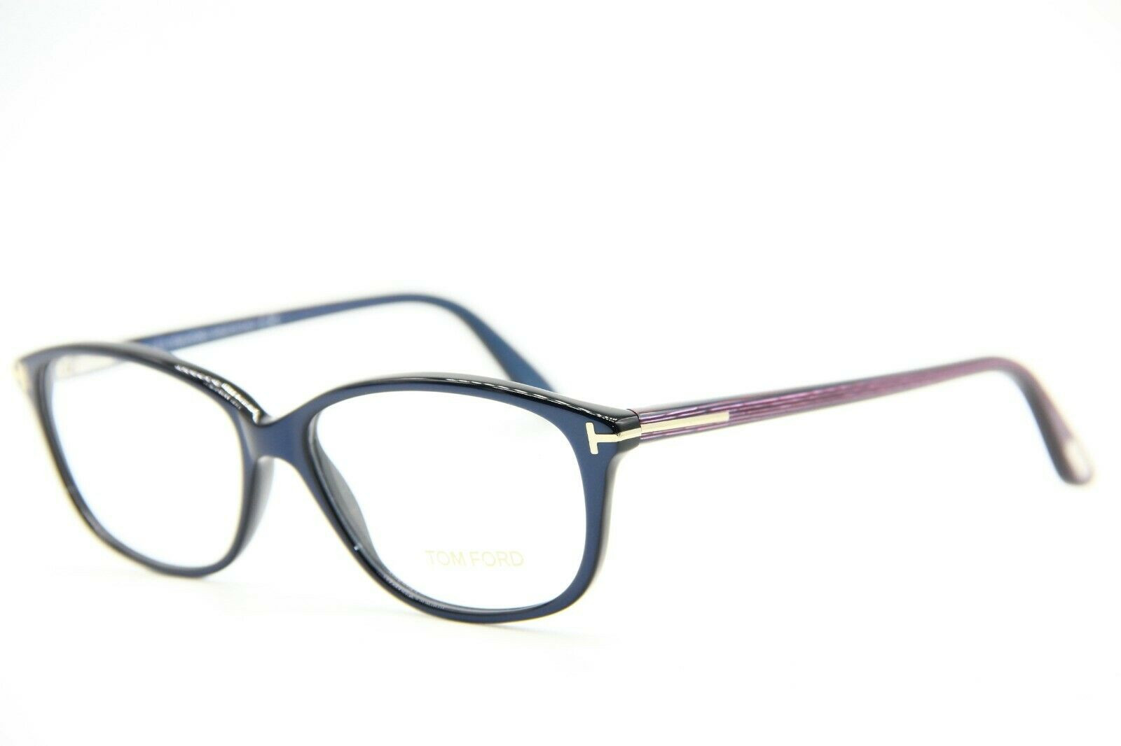 Authentic TOM FORD TF5316 092 Blue Demo Lens Eyeglasses 54 mm (4-22,23,24)