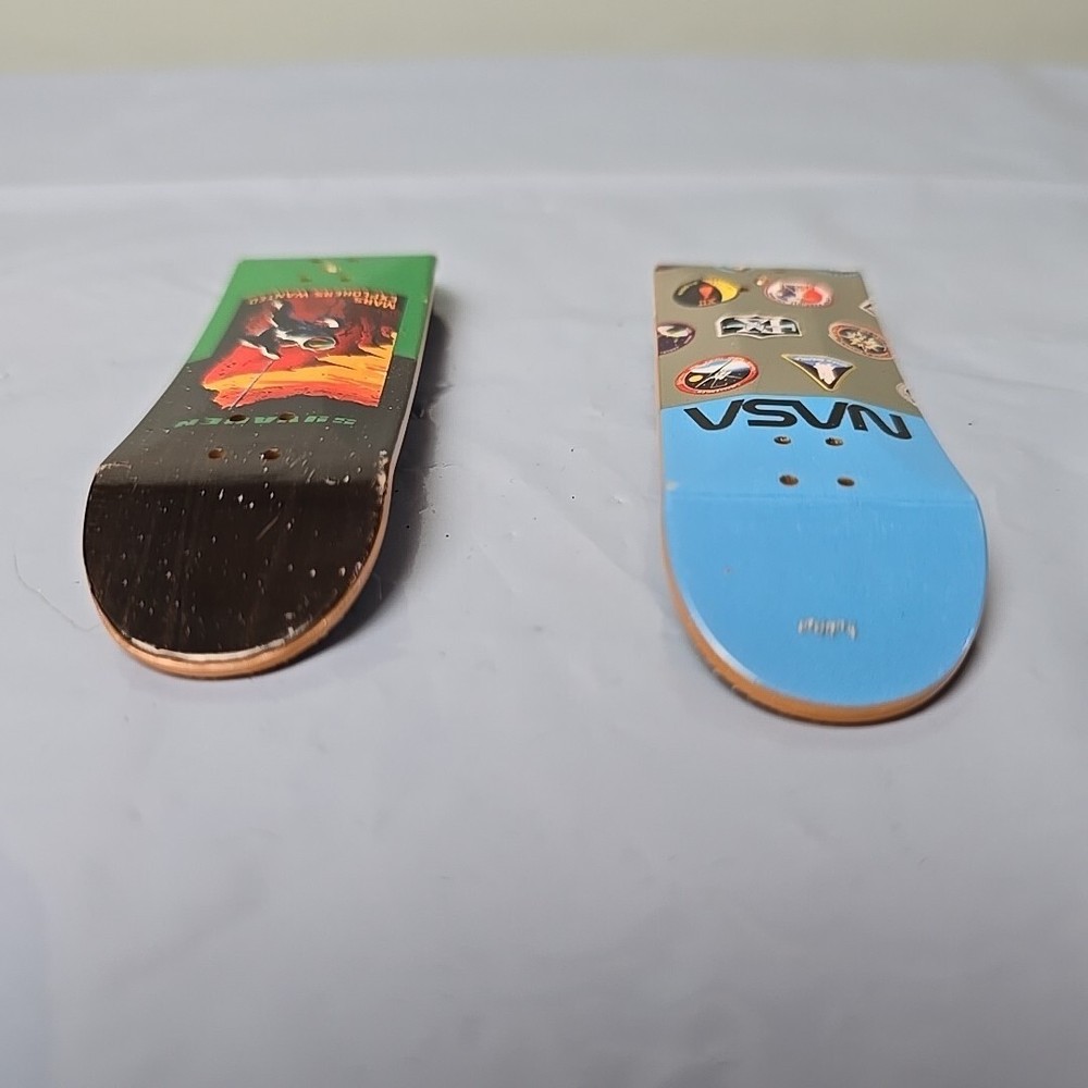 Tech Deck X Habitat NASA Mars & Patch Logo Array Finger Boards ONLY Bundle of 2