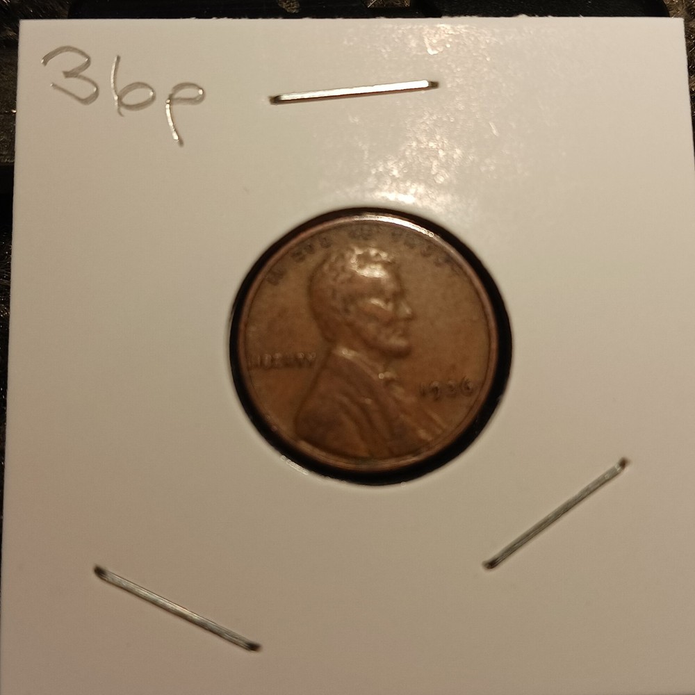 1936 Lincoln Wheat Cent