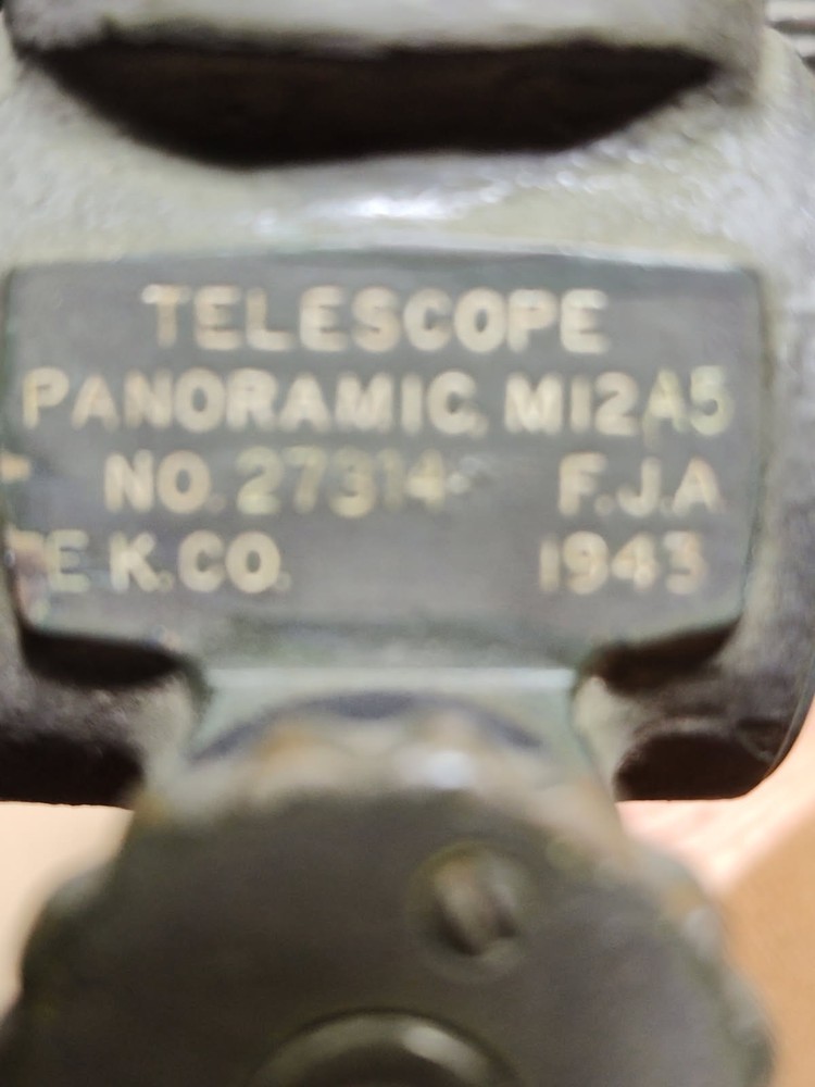 WW2 USGI M12A5 Panoramic Telescope Sight