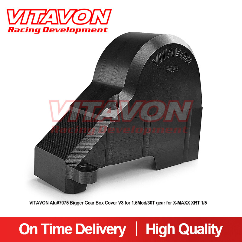 VITAVON CNC Bigger Gear Box Cover For 1.5Mod/30T Gear For XRT X-MAXX 1/5 5Colors