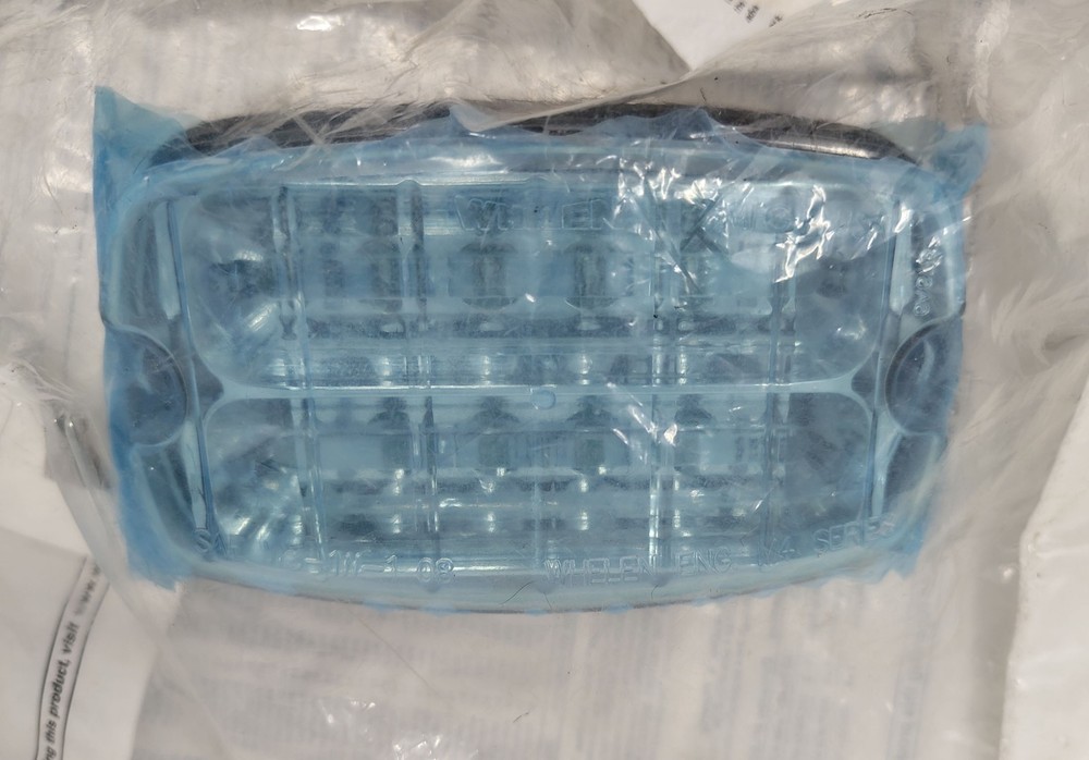Whelen M4 Blue LED Lighthead Flasher Clear Lens 2/5-Wire Multi-Pattern M4BC NEW