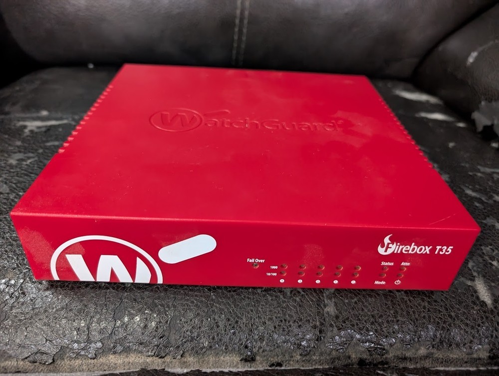 Watchguard Firebox T35 Network Security Firewall Appliance MS3AE5