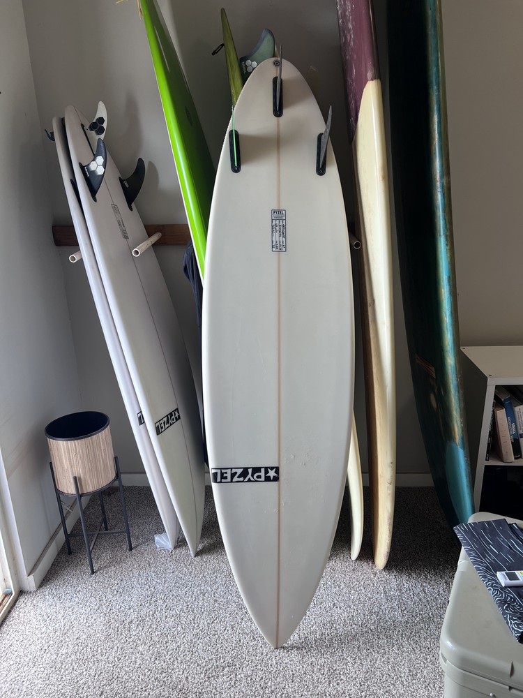 6'8" Pyzel Next Ghost surfboard Used
