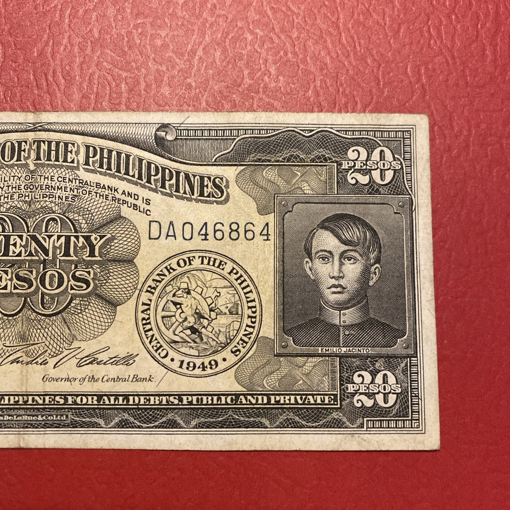 Philippines- 20 Pesos- 1949