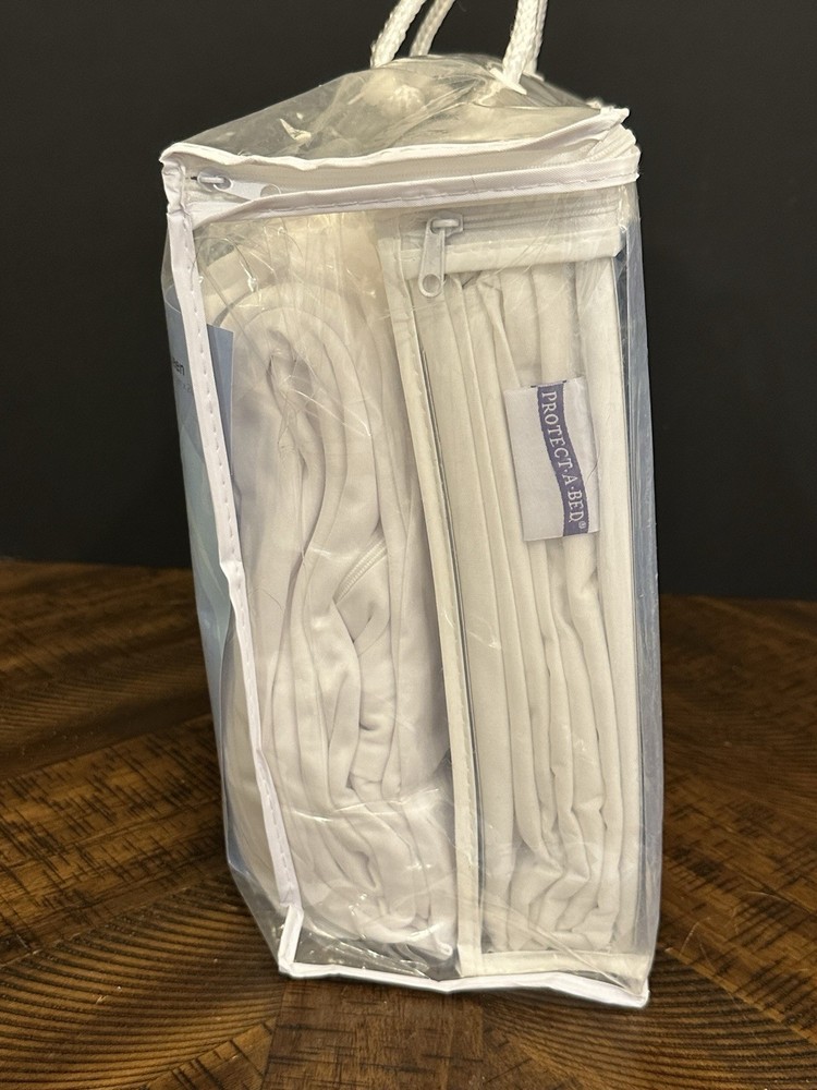 Protect-A-Bed BASIC Starter Kit Queen Mattress Protector & Encasement Set – New