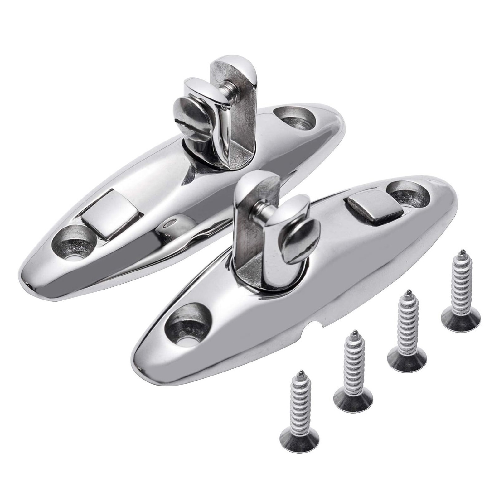 Boat Bimini Top Quick Release Swivel Hinge Deck side mount Stainless Steel 2 pcs