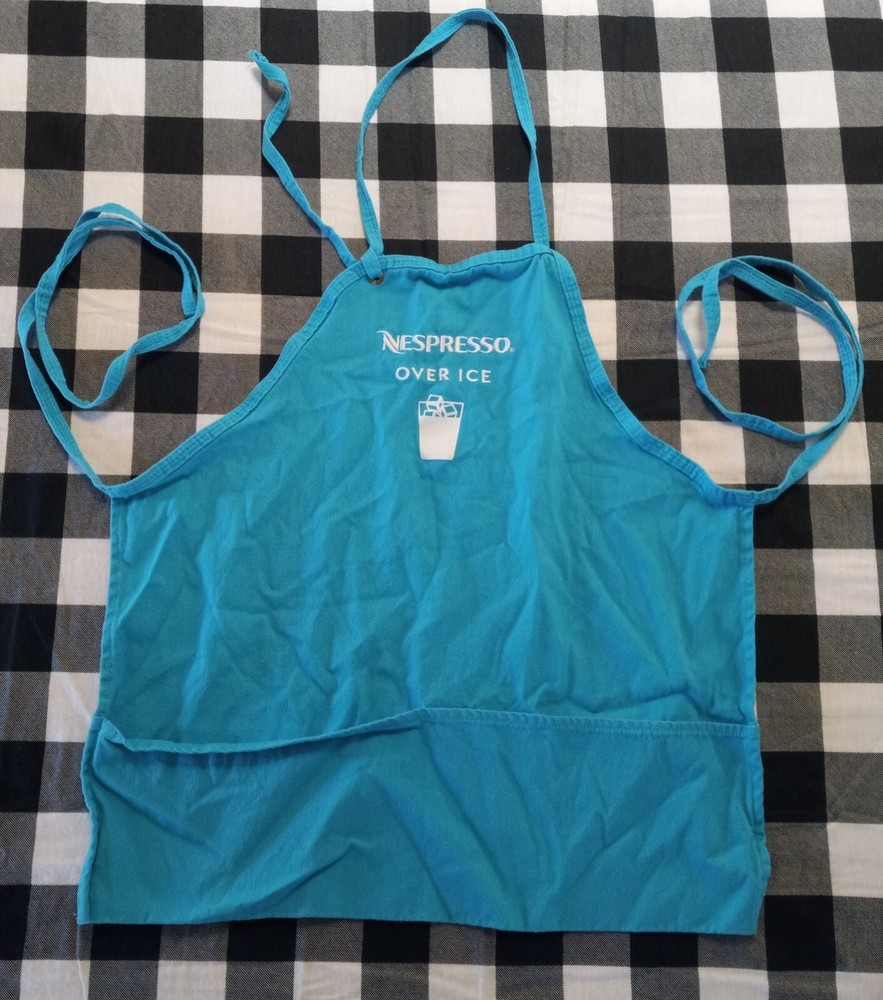 Used NESPRESSO Over Ice Coffee Apron