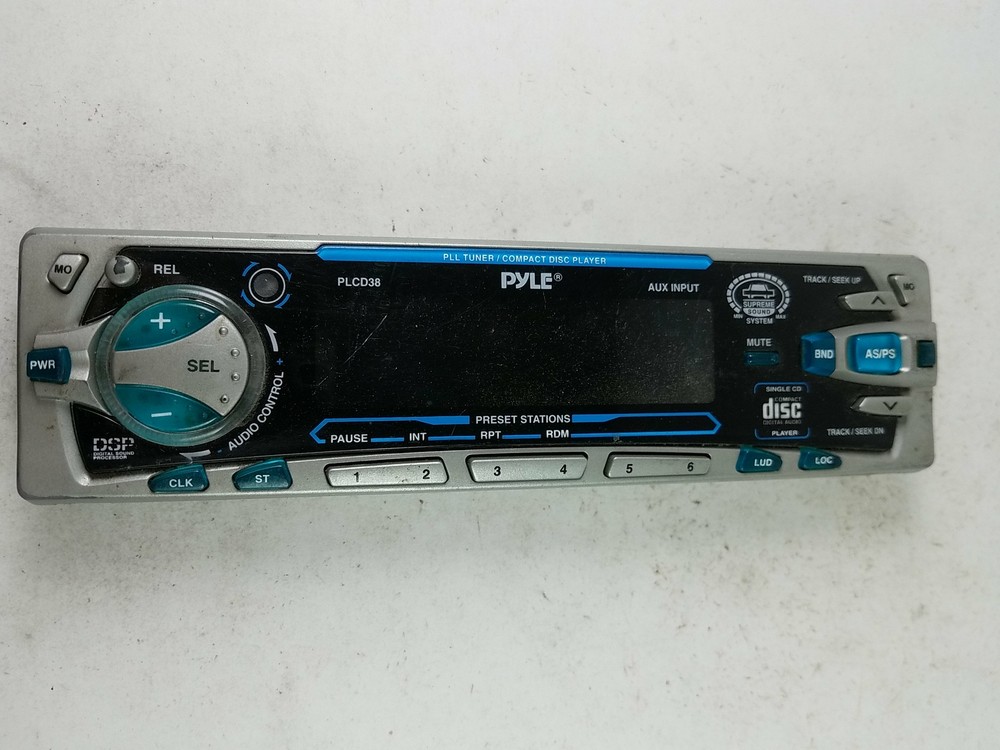 Pyle PLCD38 Detachable Car Stereo Face Plate    PLCD38 PLCD38