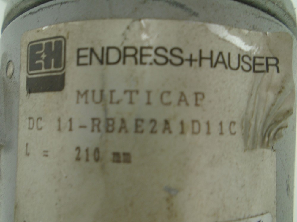 ENDRESS+HAUSER MULTICAP DC 11-RBAE2A1D11C LEVEL SENSOR PROBE