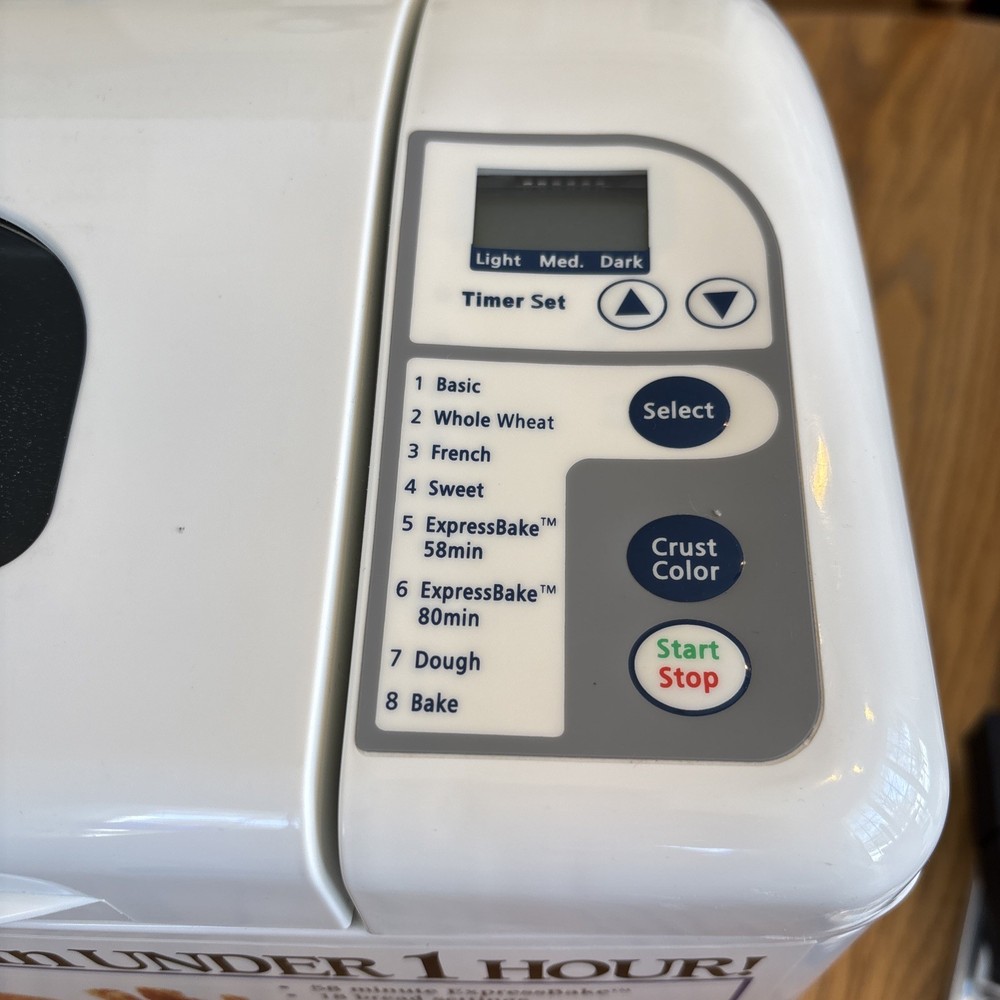 Mint! Gently Used Oster ExpressBake Bread Machine Model 5834 Tested!!