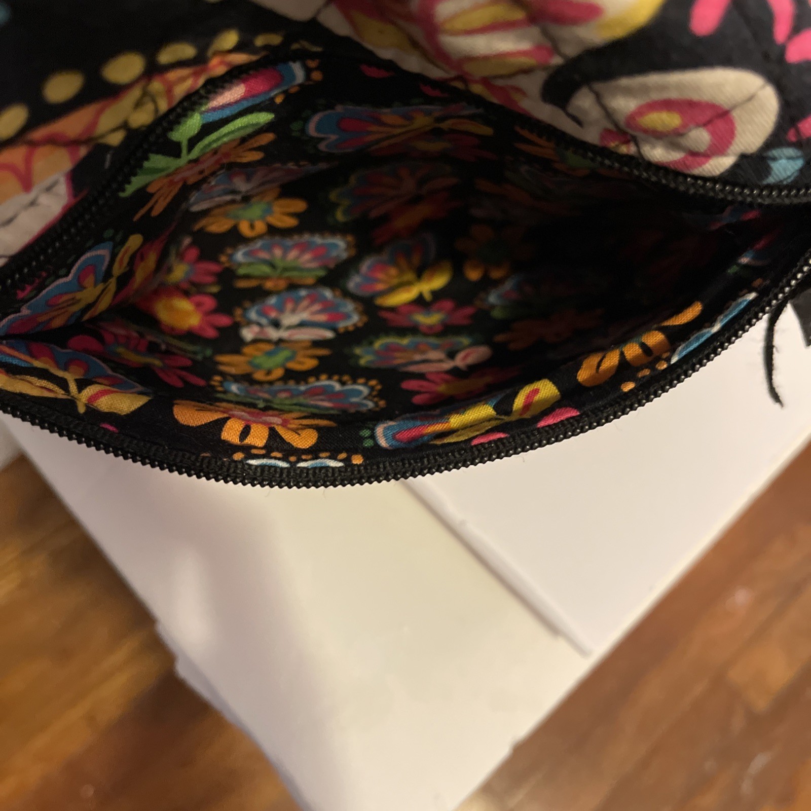 Vera Bradley Disney Parks Midnight with Mickey Mini Hipster Crossbody Purse Bag