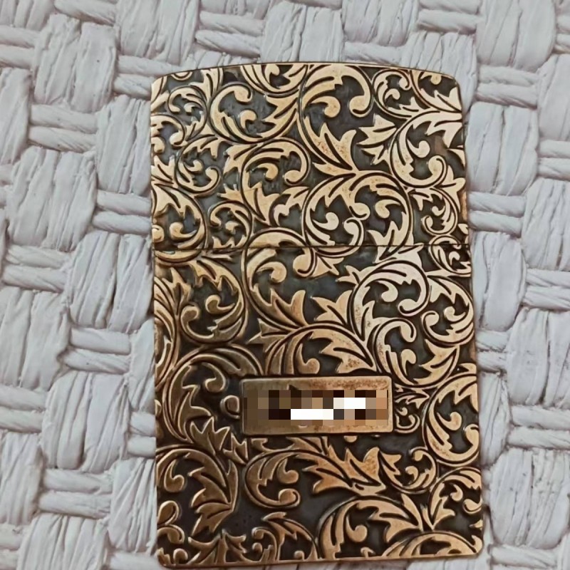 Brass Small Arabesque Full Pattern Set DIY Accessories (Lighter Not Included)