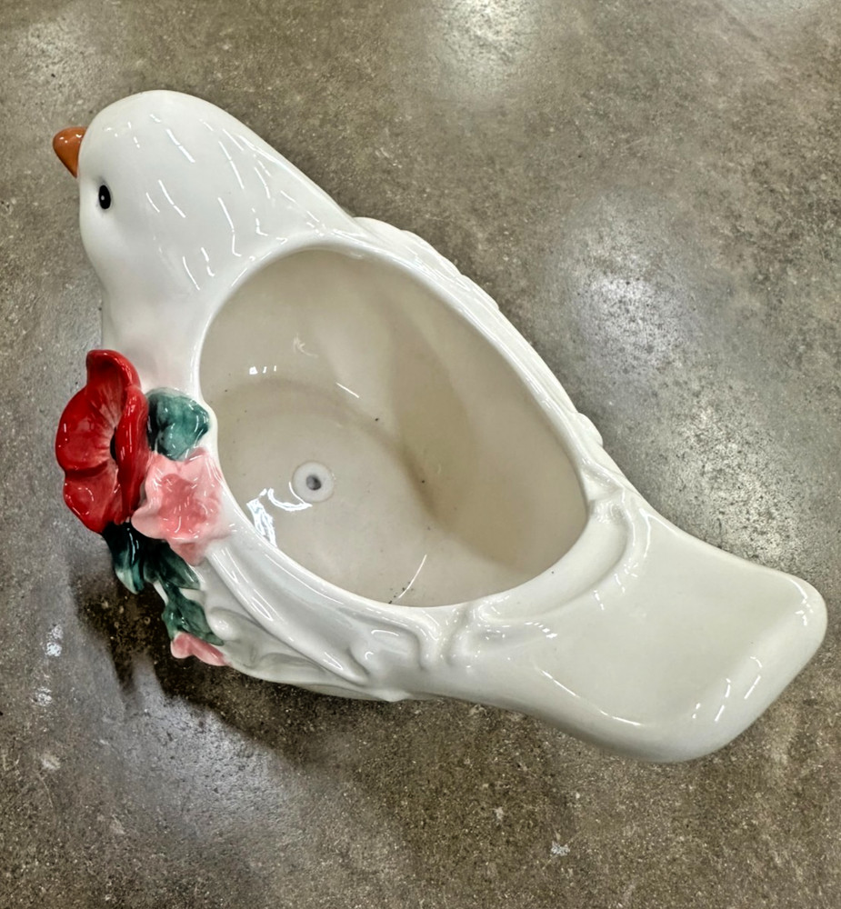 Blue Sky Clayworks Bird Planter