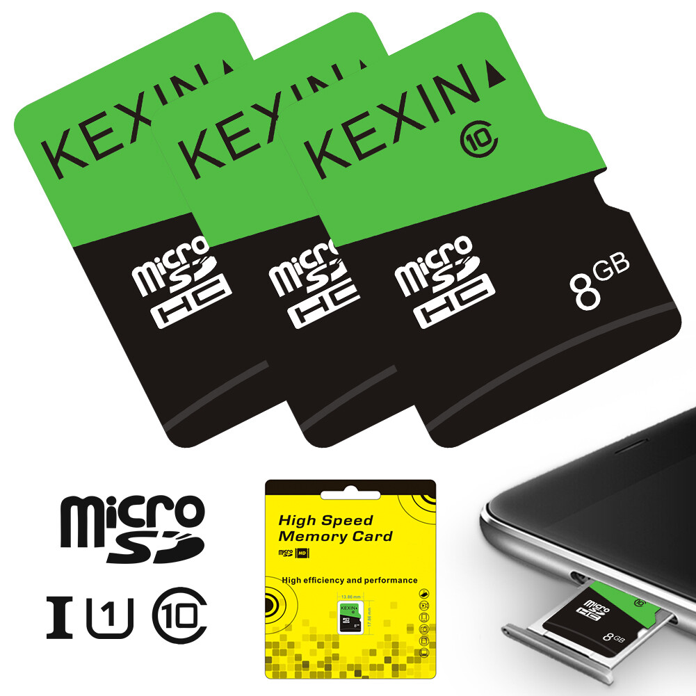 KEXIN 8GB Micro SD Card microSDHC Memory Card UHS-I C10 Micro SD Card Wholesale