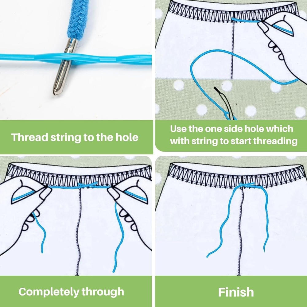 Replacement Drawstring for Shorts - 8 Pcs Durable Hoodie String Replacement in