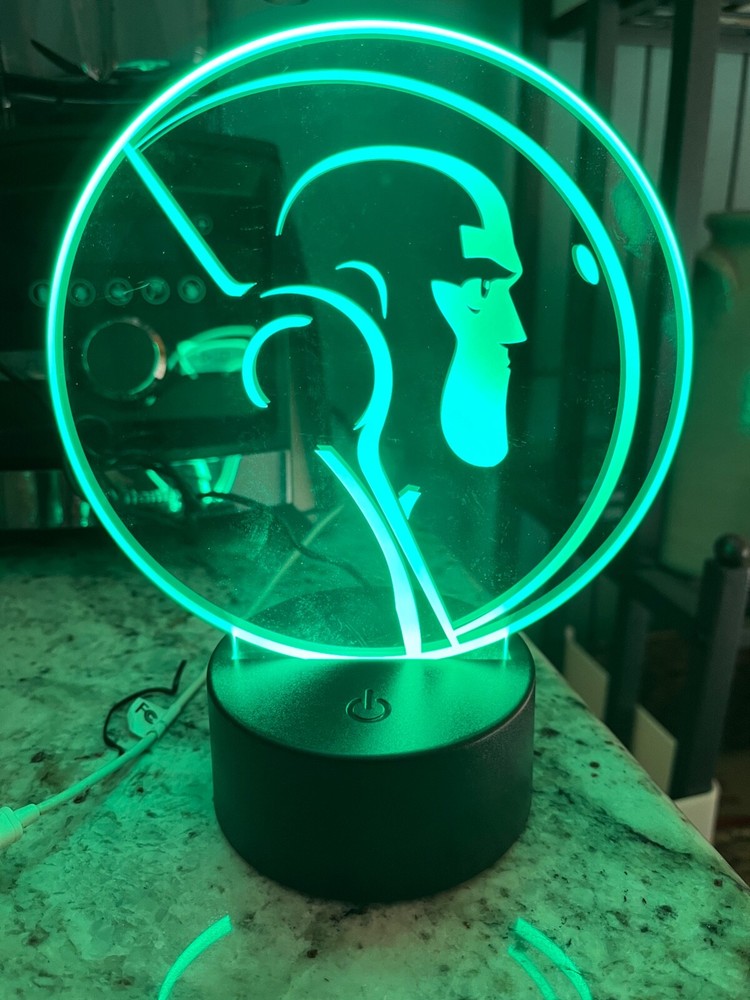 Buzz Lightyear LED Night Light 4 Color Change.