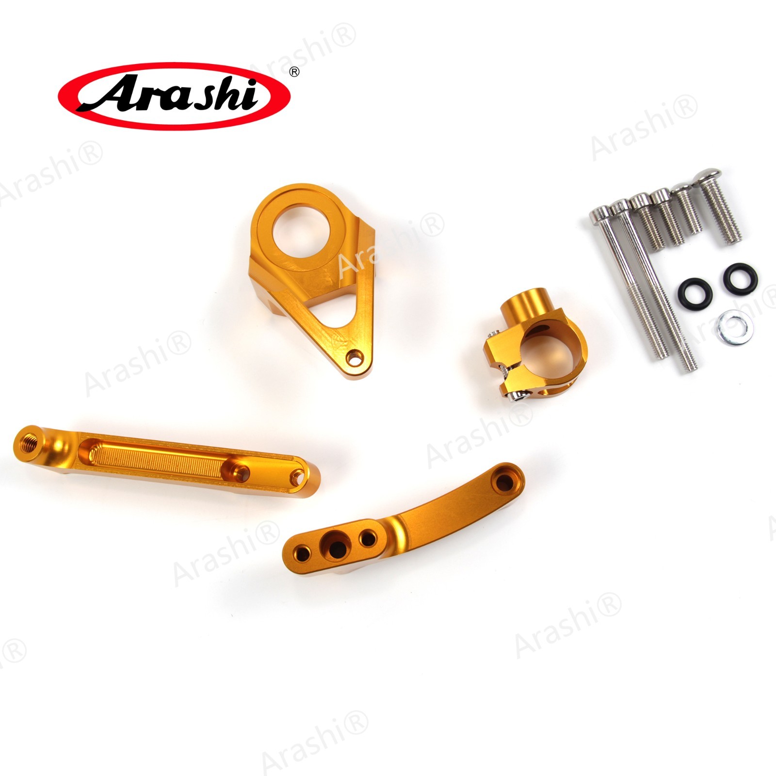 For Suzuki Hayabusa GSX1300R 1998-2016 Steering Stabilizer Damper and Brackets