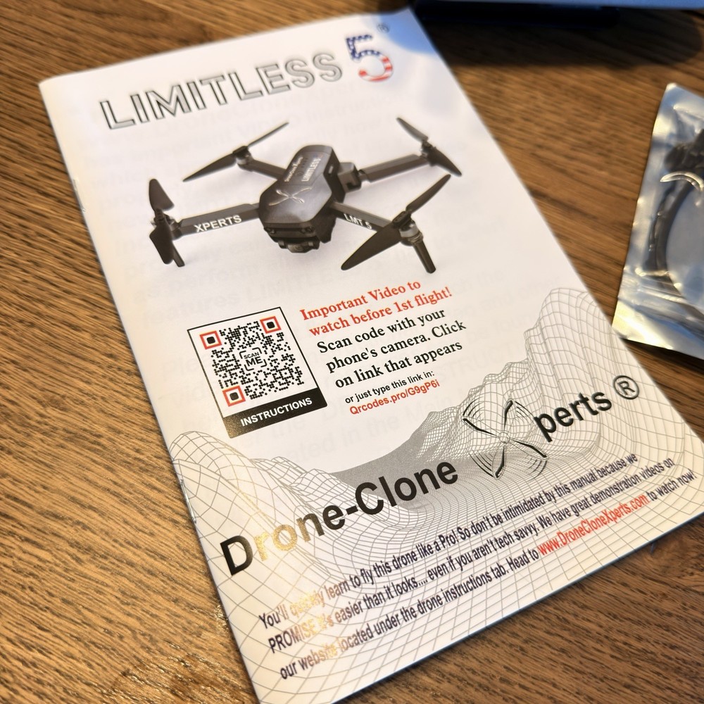 Drone Clone Experts Limitless 5 4k Camera Drone