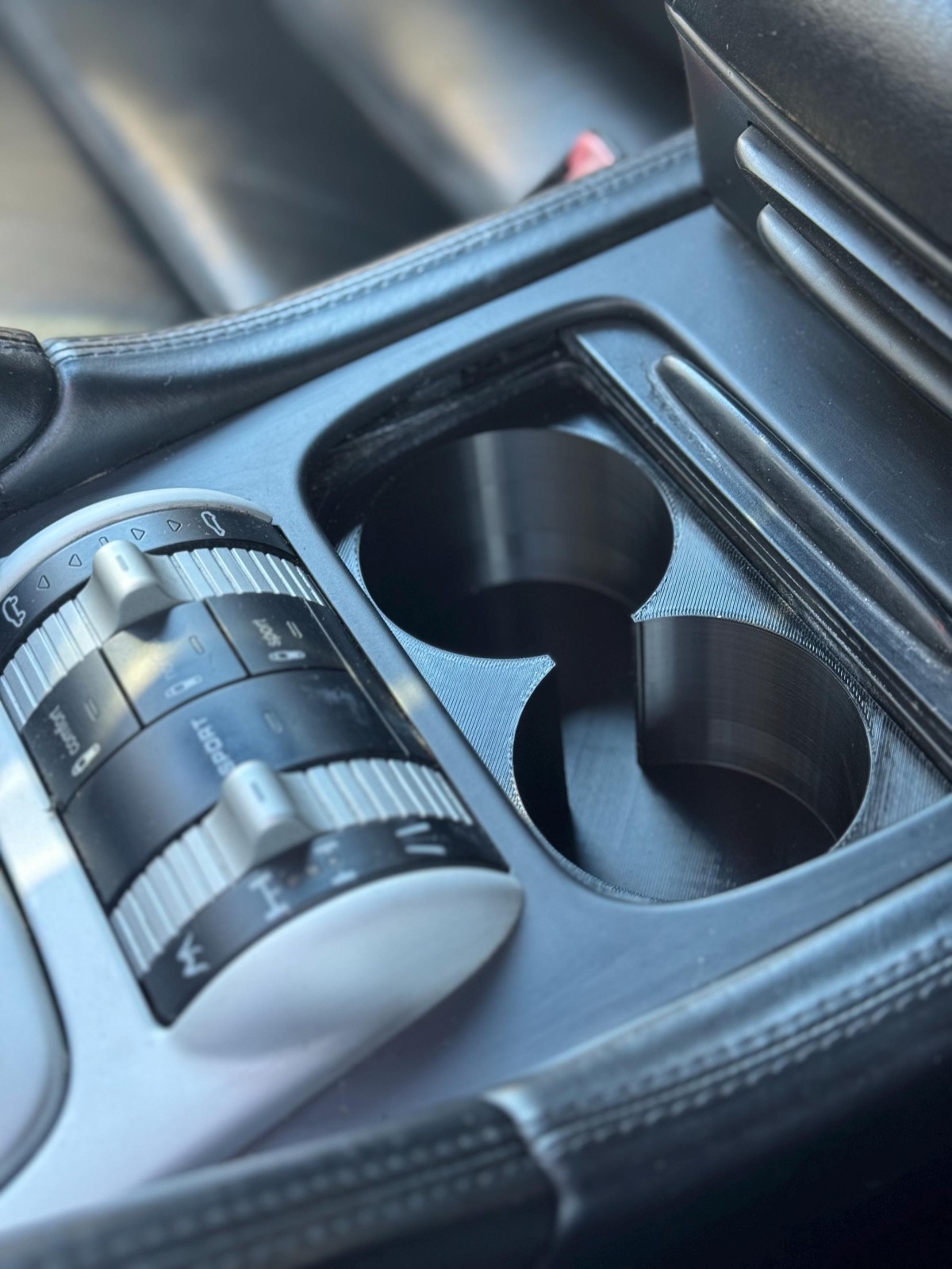 Porsche Cayenne 955 957 Dual Cup Holder Insert 2003-2010