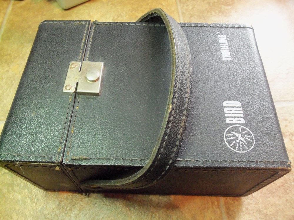 BIRD 43 LEATHER CASE FOR WATTMETER & ELEMENTS