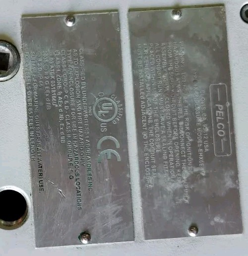 pelco camera housing