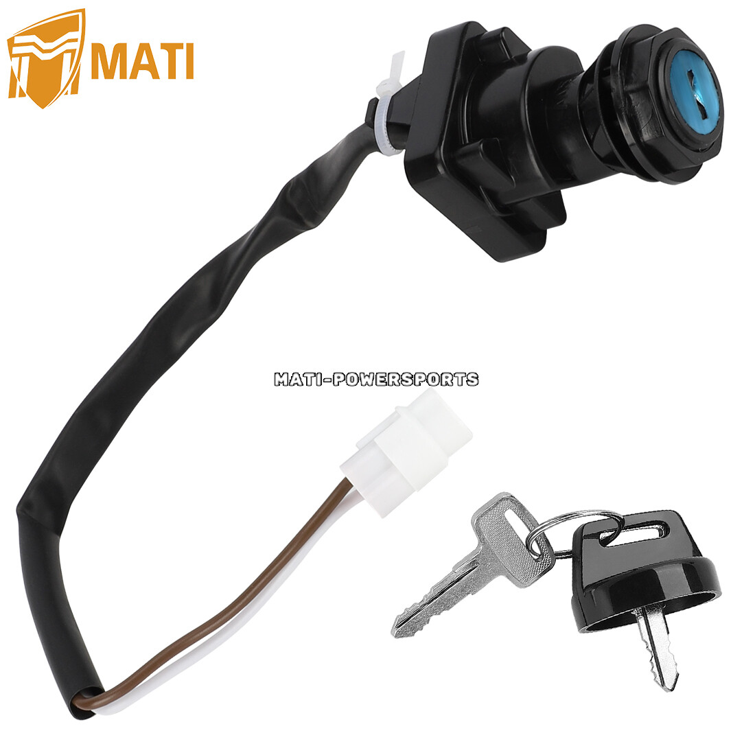 Ignition Switch Key for Kawasaki KVF300 Prairie 300 4X4 2000 2001 2002