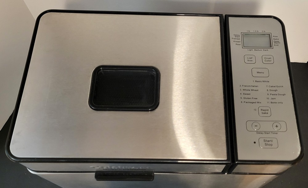 Cuisinart Automatic Programmable Stainless Steel Bread Maker CBK-100